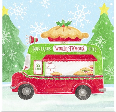 Food Cart Christmas III Mrs Clause Pies
