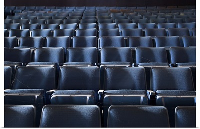Blue Theater Chairs
