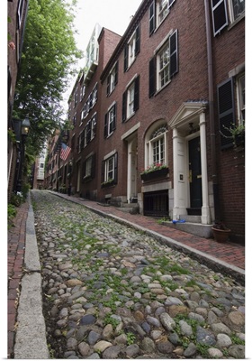 Acorn Street, Beacon Hill, Boston, Massachusetts
