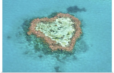 Aerial of the Whit Sunday Islands, Queensland, Australia, Pacific