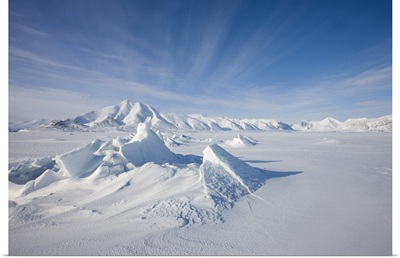 Billefjord, Svalbard, Spitzbergen, Arctic, Norway, Scandinavia
