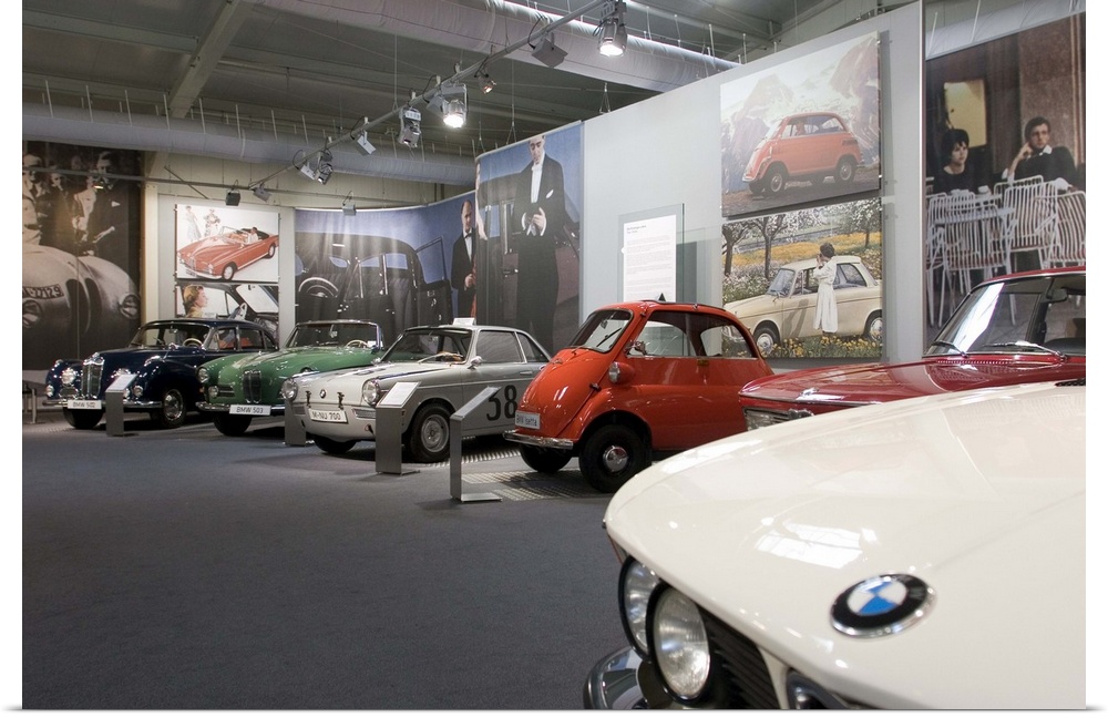 BMW car museum, Munich, Bavaria, Germany, Europe