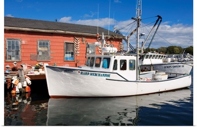 Boathouse in Rocky Neck, Gloucester, Cape Ann, Massachusetts