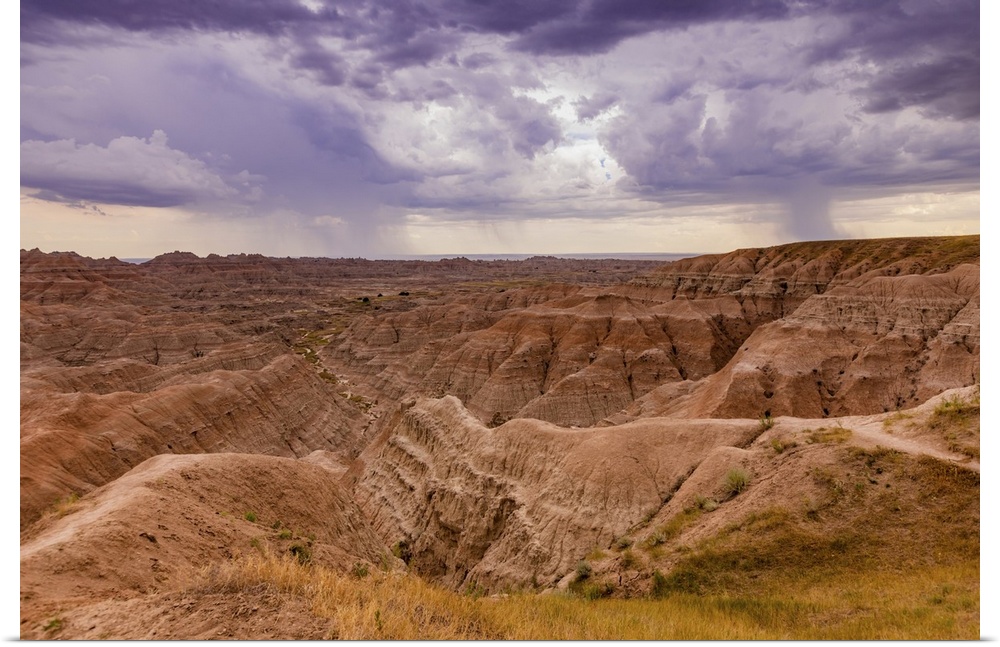 Breathtaking views in the Badlands, South Dakota, United States of America, North America
