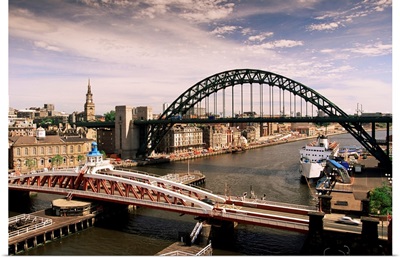 Bridges across the River Tyne, Newcastle-upon-Tyne, England