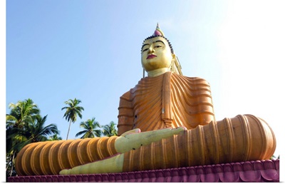 Buddhist temple at Bentota, Southern Province, Sri Lanka, Asia