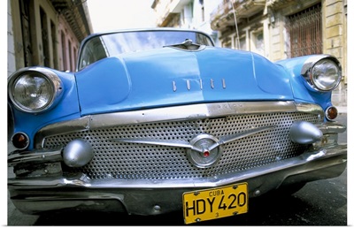 Buick, old American car, Havana, Cuba, West Indies, Central America