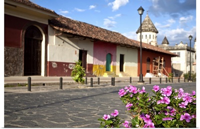 Calle La Calzada, Granada, Nicaragua, Central America