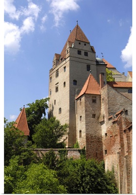Castle Burg Trausnitz, Landshut, Bavaria, Germany