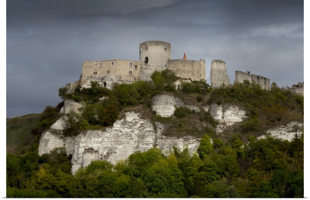 Chateau Gaillard, Les Andelys, Eure, Normandy, France, Europe