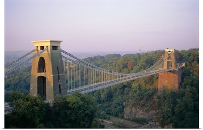 Clifton Suspension Bridge, built by Brunel, Bristol, Avon, England