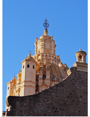 Detailed view of the Cathedral of Cordoba, Cordoba, Argentina