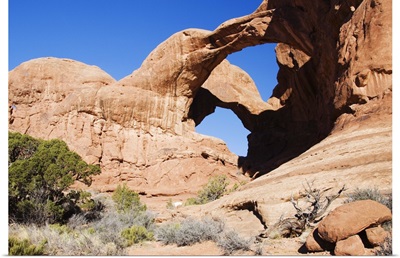 Double Arch in the Windows section of Arches National Park, Utah