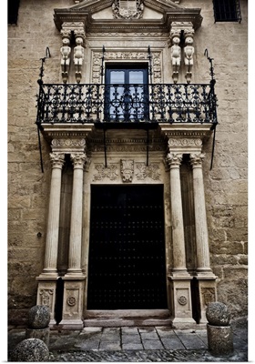 Elaborate doorway, Ronda, Andalucia, Spain