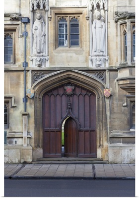 Entrance to All Souls College, Oxford, Oxfordshire, England, UK