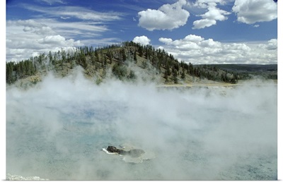 Excelsior Geyser Crater, Yellowstone National Park, Wyoming, USA