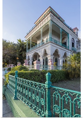 Exterior view of Palacio de Valle, Punta Gorda, Cienfuegos, Cuba, West Indies, Caribbean