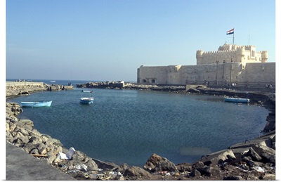 Fort and Harbour, Alexandria, Egypt, Africa