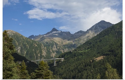 Ganter Bridge on the Simplon Pass, Switzerland