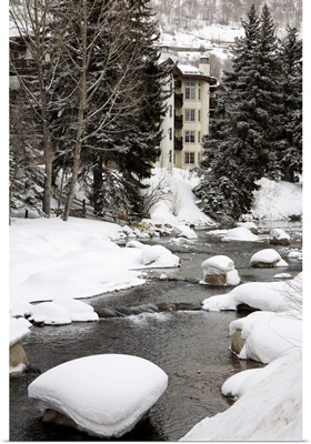 Gore Creek, Vail Ski Resort, Rocky Mountains, Colorado, USA