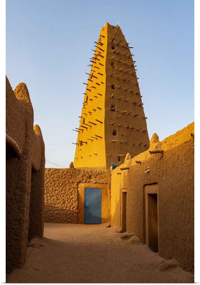 Grand Mosque of Agadez, UNESCO World Heritage Site, Agadez, Niger, Africa