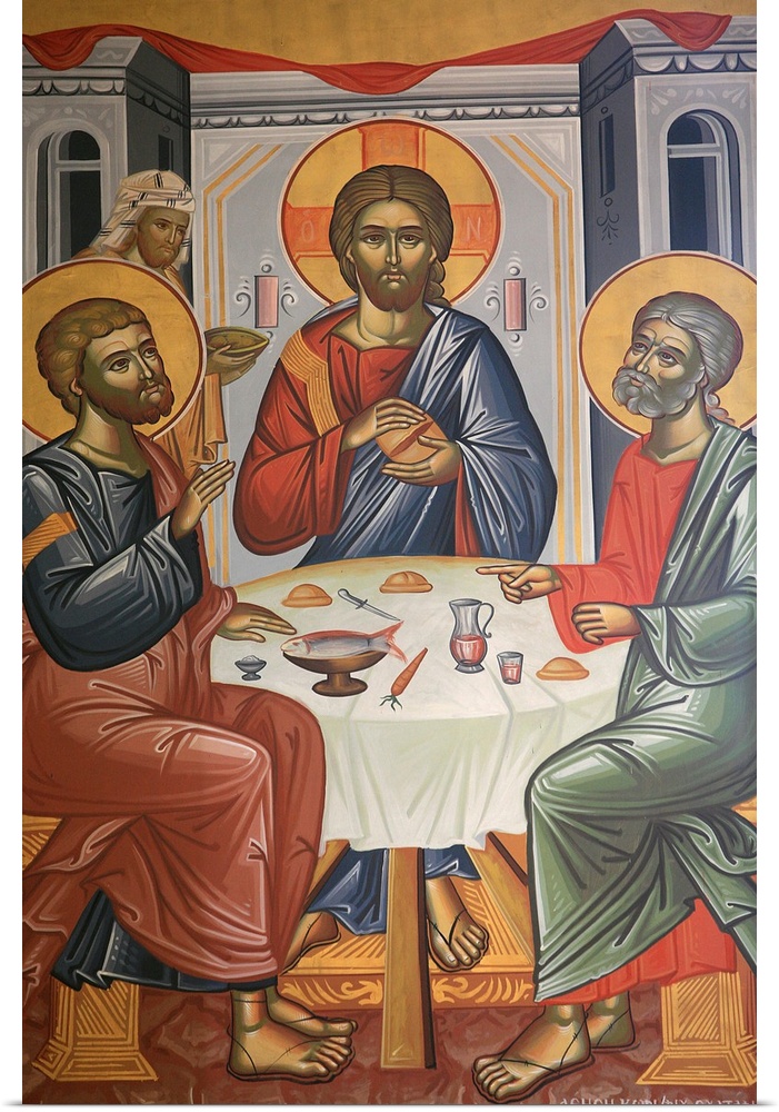Greek Orthodox Trinity icon, Thessaloniki, Macedonia, Greece