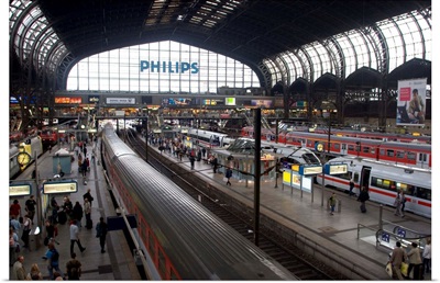 Hamburg Central Train Station, Hamburg, Germany