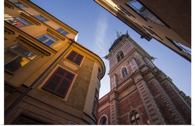 Historic buildings in Gamla Stan, Stockholm, Sweden