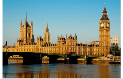 Houses of Parliament and Big Ben, Westminster, London, England