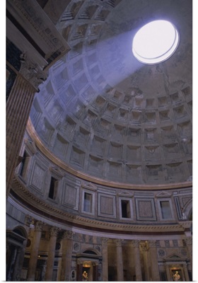 Interior, the Pantheon, Rome, Lazio, Italy