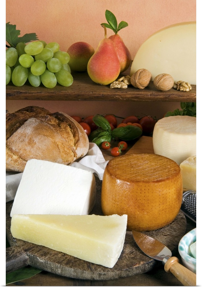 Italian cheeses, Italy, Europe