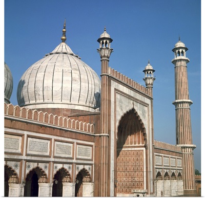Jumma Mosque, Delhi, India, Asia