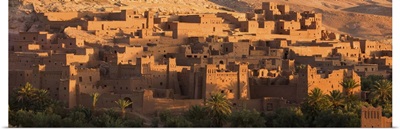 Kasbah Ait Benhaddou, backdrop to many Hollywood epic films, near Ouarzazate, Morocco