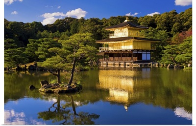 Kinkaku-ji (Temple of the Golden Pavilion), Kyoto, Japan, Asia
