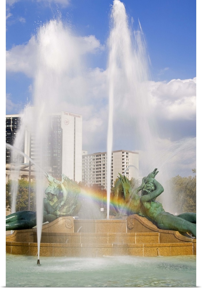 Logan Square Fountain, Parkway Museum District, Philadelphia, Pennsylvania