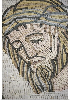 Mosaic In Maronite Church, Lome, Togo, West Africa, Africa