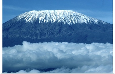 Mount Kilimanjaro, seen from Kenya, East Africa, Africa