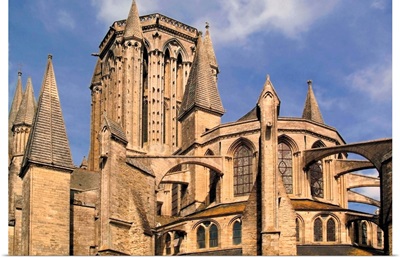 Notre Dame cathedral, Coutances, Cotentin Peninsula, Manche, Normandy, France
