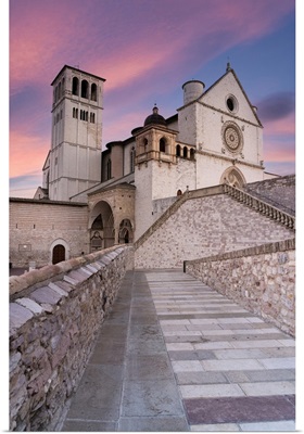 Papal Basilica Of Saint Francis In Assisi, Perugia Province, Umbria, Italy