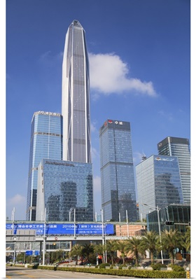 Ping An International Finance Centre, world's fourth tallest building, Guangdong, China
