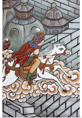 Prince Siddhartha Escapes His Palace, With Channa Aboard His Horse Kanthaka, Seoul