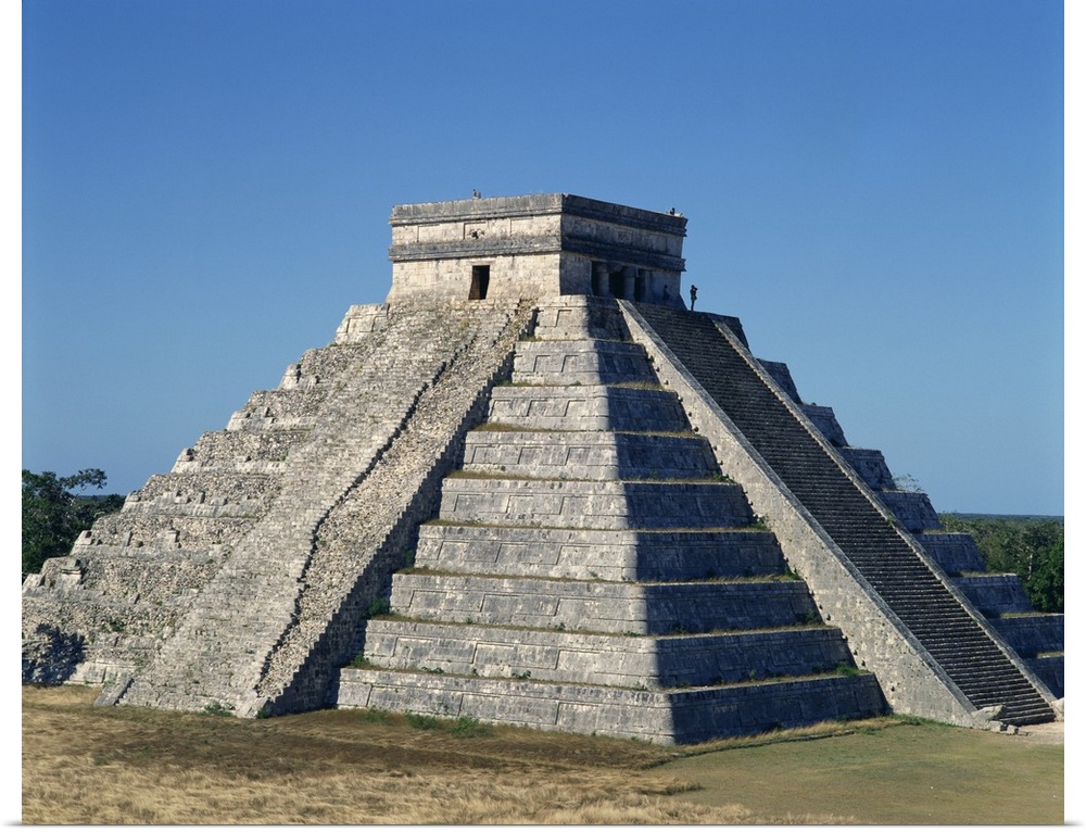 Pyramid at Chichen Itza, Mexico, North America
