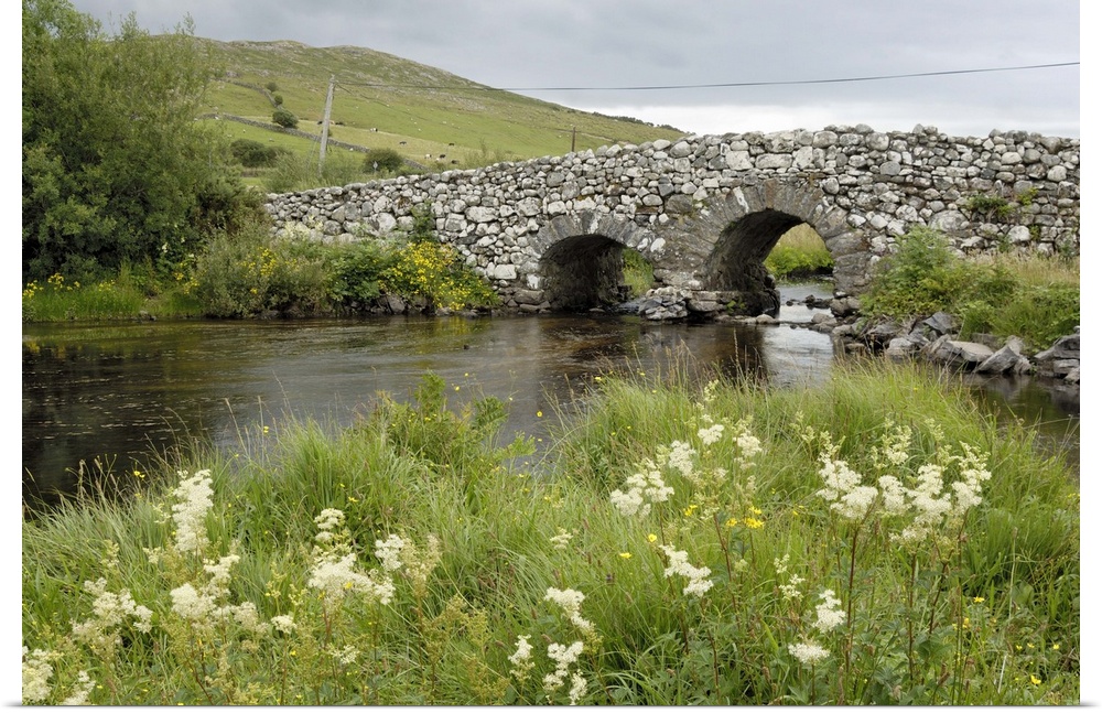 Quiet Man Bridge, Connemara, County Galway, Connacht, Republic of Ireland