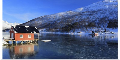 Rorbu Near Sommaroy, Troms Og Finnmark, North West Norway