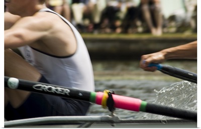 Rowing at the Henley Royal Regatta, Henley on Thames, England