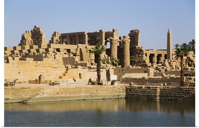 Sacred Lake, Karnak Temple Complex, Luxor, Thebes, Egypt