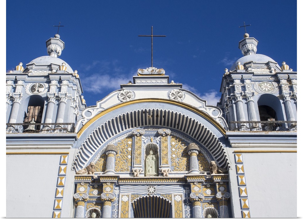 Santo Domingo church in the town of Ocotlan de Morelos, State of Oaxaca, Mexico, North America