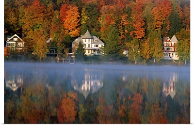 Saranac Lake, Adirondack area, New York State, USA