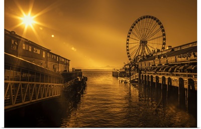 Seattle Great Wheel, Pier 57, Seattle, Washington, United States