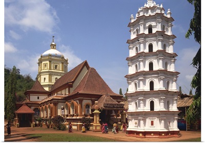 Shantadurga Temple, Quela, Ponda, Goa, India